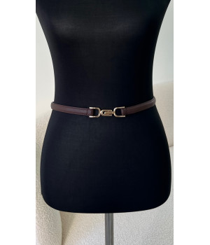 Ceinture fine choco