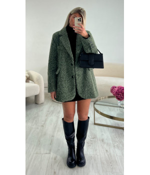 Khaki wool coat/blazer