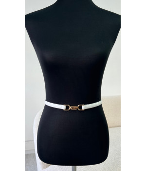 Ceinture fine white