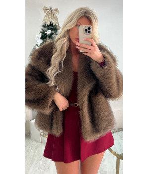 Choco vegan fur