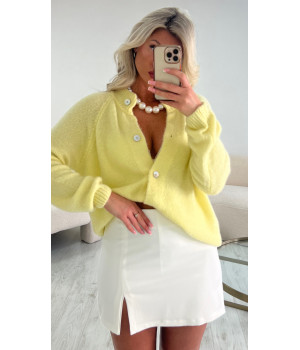 Pull jaune