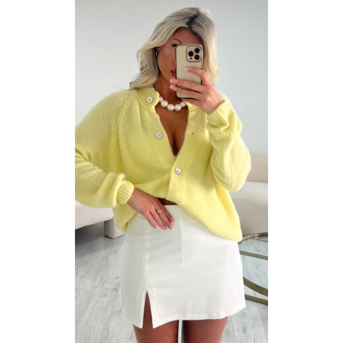 Pull jaune