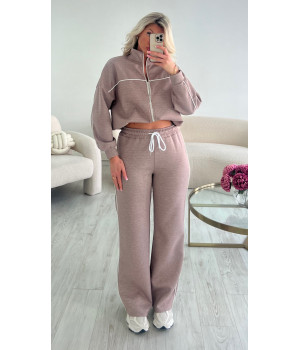 mocca jogging suit